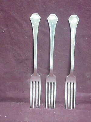 Silverplate Reed & Barton 1936 OLD LONDON COCKTAIL FORK  5 5/8" no mono 