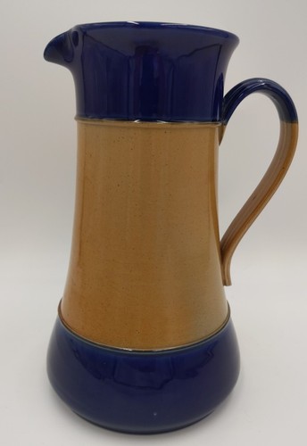Englischer Royal Doulton blau braun Keramik Krug 2163 Lambeth glasiertes Steinzeug - Bild 2 von 12