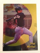 1998 Bowman’s Best Paul Molitor Twins 90 Low Shipping