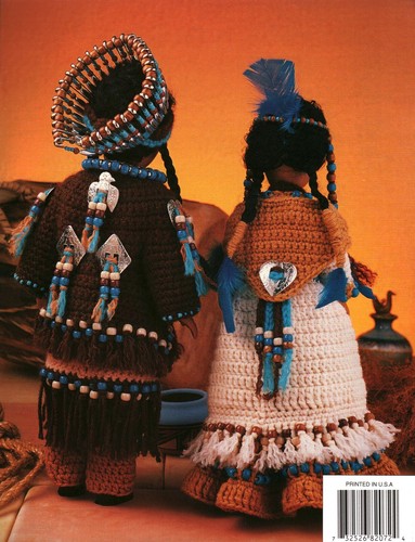 Crochet Indian Brave & Maiden | Annie's Attic 8B072 - Picture 2 of 2
