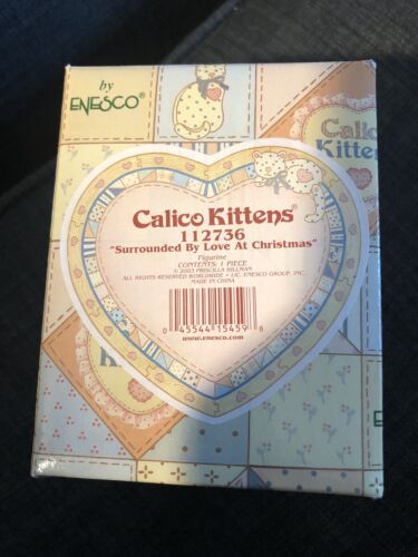 calico kittens 112736 surrounded by love at christmas new in box