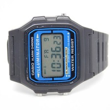 CASIO Illuminator 3298 F-105 Alarm Chrono Digital Men's Watch New Battery