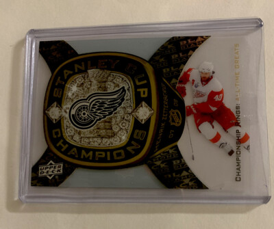 Stanley Cup Champions, Henrik Zetterberg, Detroit Red Wings, #ATG-5, N/M Cond