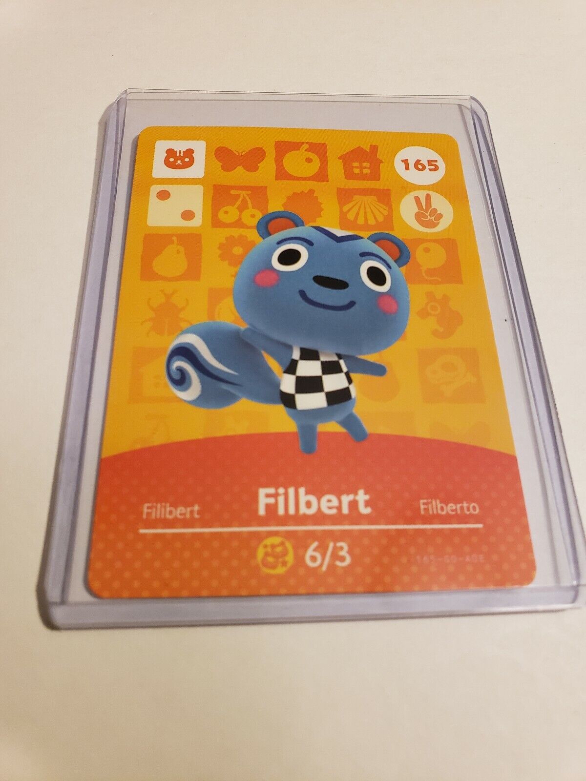 Filbert # 165 Animal Crossing Amiibo Card AUTHENTIC Series 2 NEW NEVER SCANNED! | eBay Filbert # 165 Animal Crossing Amiibo Card AUTHENTIC Series 2 NEW NEVER SCANNED! | eBay