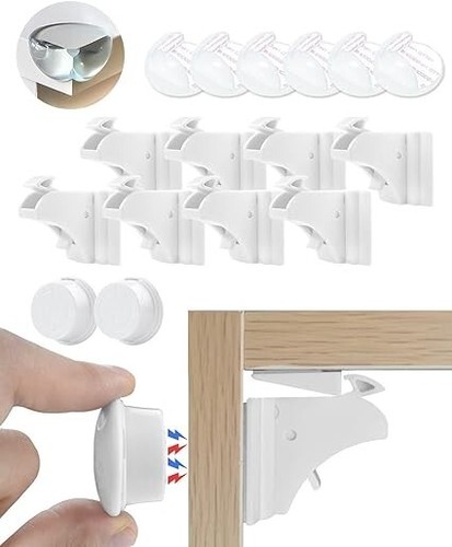 Trongle Baby Sicherheit unsichtbares magnetisches Verriegelungssystem brandneu UK Lagerbestand - Bild 1 von 7