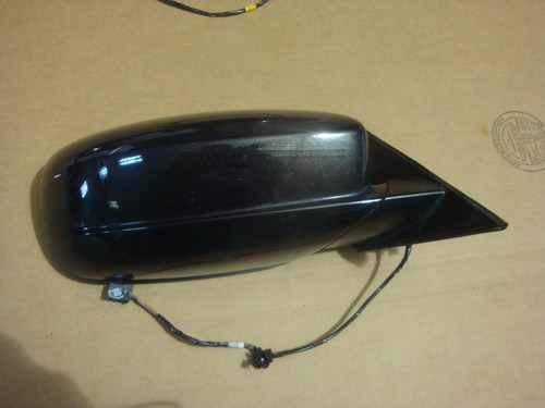 2011-14 Dodge Charger Factory OEM Mopar Passenger Right Side Mirror Black PX8 - Imagen 1 de 5