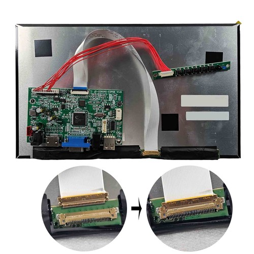 Carte contrôleur LCD USB HD VGA avec écran LCD 11,6" LQ116M1JX 1920x1080 - Photo 3/5