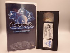 Casper VHS 1997 Clamshell Bill Pullman Christina Ricci Family Fantasy
