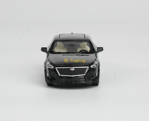 ZD Masdi 1:64 Black CT6 Sedan Sports Model Diecast Metal Car BN - Picture 3 of 10