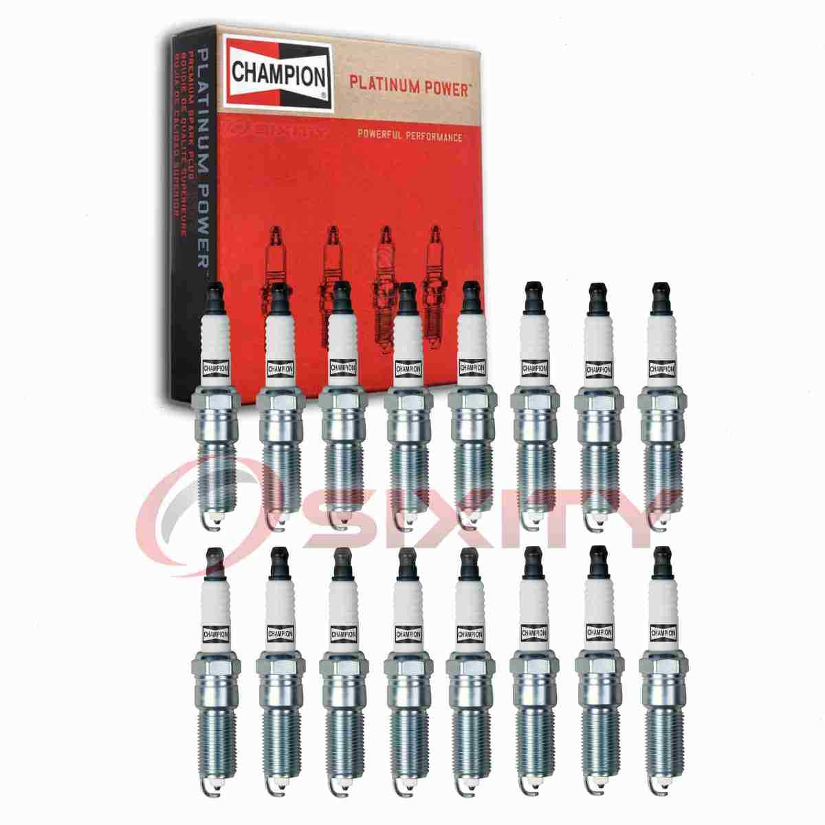16 pc Champion Platinum Spark Plugs for 2003-2008 Dodge Ram 3500 5.7L V8 eg