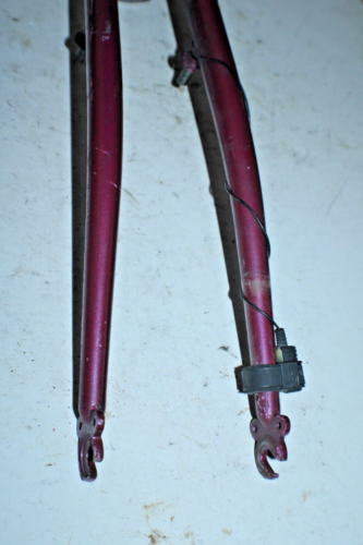 Vintage Steel Rigid Hybid Bike Fork 26" 1" Threaded 140mm V-Brakes Fast Shipper! - Picture 12 of 18