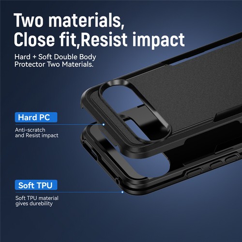 For Google Pixel 9 Pro XL 8 7 6 8A 7A 6A Phone Shockproof Heavy Duty Case Cover - Picture 15 of 69