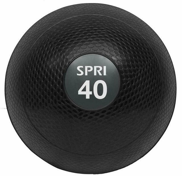 SPRI Dead Weight Slam Medicine Ball 40lb Grey for sale online eBay