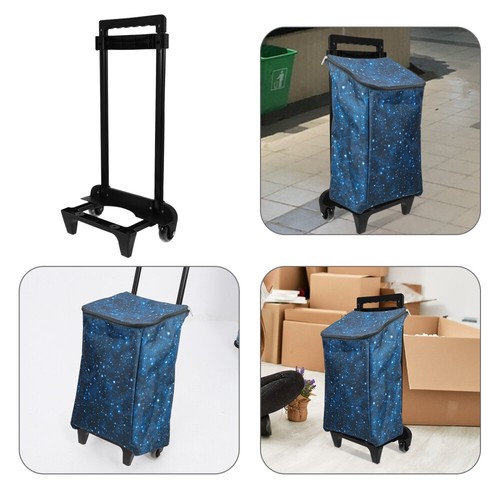 Vendre Shopping Cart Trolley Luggage with Wheels Foldable Aluminum Alloy Pull Rod
