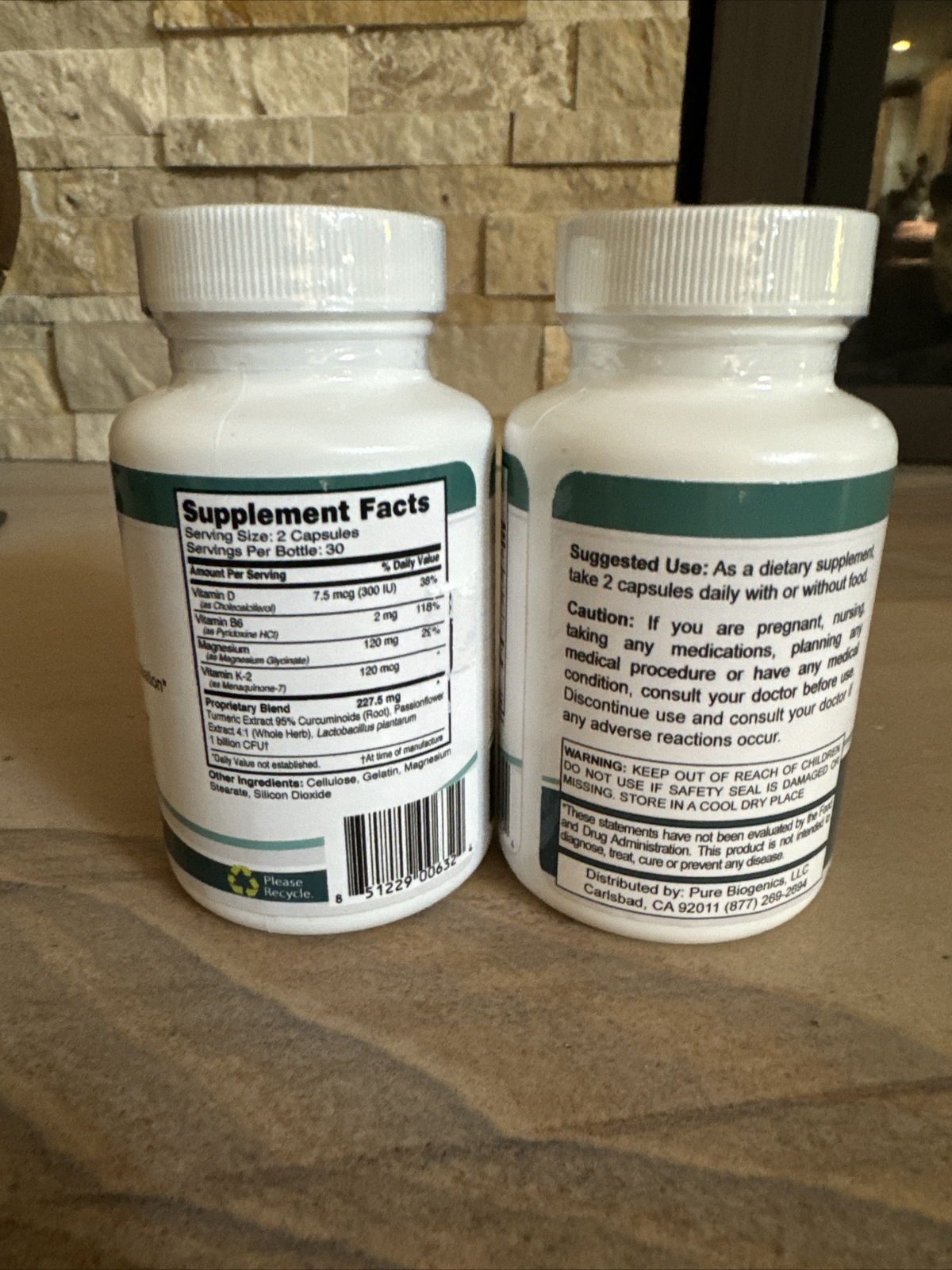 2x SERATAME 30 Day Supply RLS Restless Legs Syndrome Relief Supplement