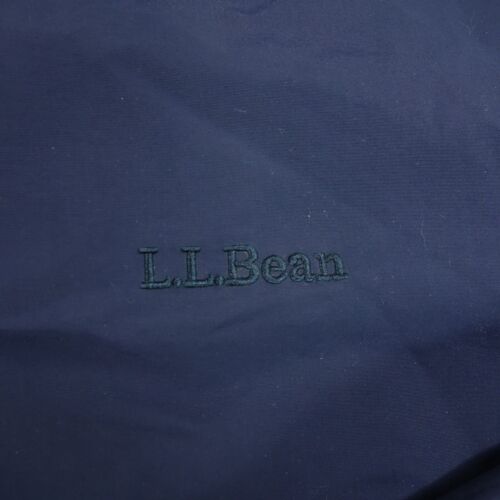 LL Bean Jacket Mens Large Blue Sharpa Collar Chore Coat Outdoors - Picture 4 of 15