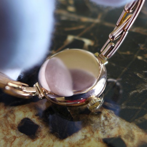 A BEAUTIFUL ANTIQUE 1916-1917 WW1 LADIES ROLEX DRESS WATCH 9K ROSE GOLD IN BOX - Picture 7 of 10