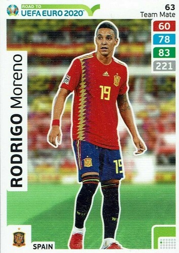 Panini Adrenalyn XL Road to UEFA Euro 2020 Card Base a Scelta Team Mate - Picture 37 of 150
