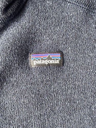 Patagonia Better Sweater Jacket Kids L/12 Full Zip Navy Fleece Lined - Picture 3 of 11