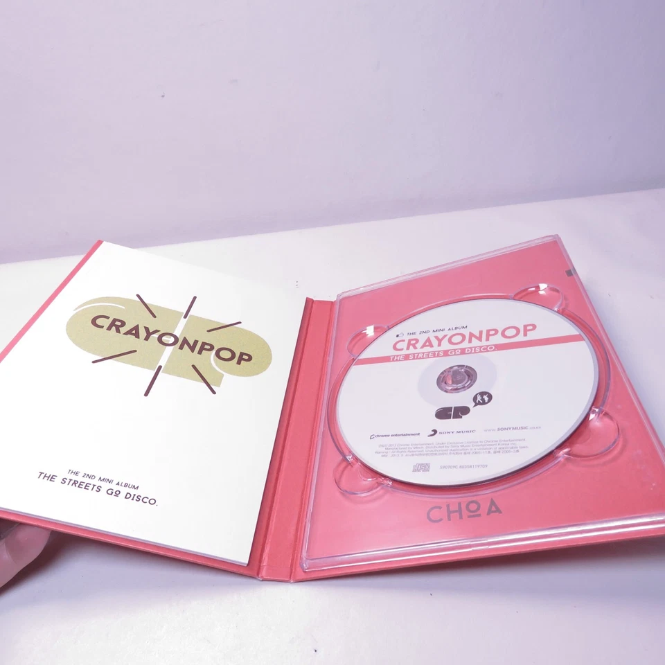 Crayon Pop Mini Album The Streets Go Disco CD Photobook Good Rare Choa Ver - Image 3 of 3