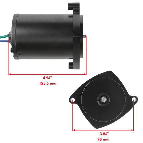 Tilt Trim Motor for Mercury 828708 878265A1 878265A4 828708T 8M0031551 PT486NM - Picture 2 of 7