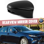 Black Passenger Side Outer Mirror Cover Cap Replacement Fits Lexus GS350 2013-18