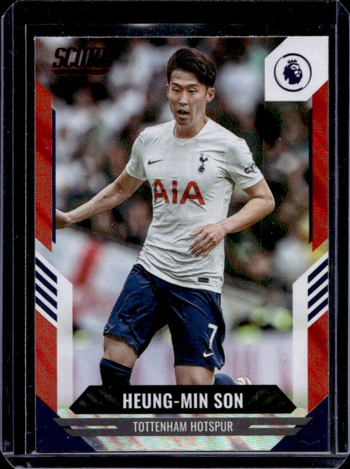 2021 Panini Score Premier League Heung-Min Son Red Lava #169