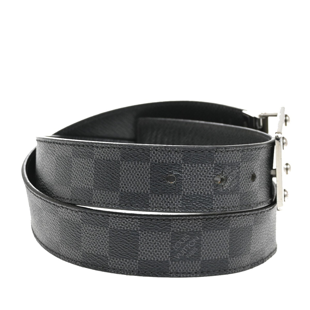 Louis Vuitton INVENTEUR ベルトバックル LOUIS VUITTON Ceinture Inventeur Belt Damier Graphite