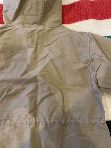 Gap Kids Hooded Canvas Jacket XXL Tan NWT - Picture 15 of 24