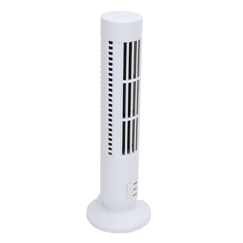 Desktop Tower Fan With 2 Wind Speed Bladeless Quiet Cooling USB Small Tower CHW - Picture 17 of 22