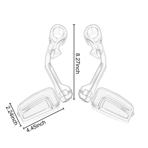 For Indian Chieftain Dark Horse Models 1.25" Engine Guard Bar Footpegs W/ Mounts - Bild 3 von 6