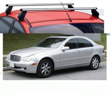 Dachträger Aluminium für Mercedes C-Klasse 4P W203 Bj 2006 Made In Ital Dachträger Aluminium für Mercedes C-Klasse 4P W203 Bj 2006 Made In Ital