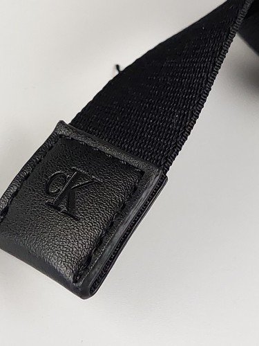 CALVIN KLEIN JEANS WAISTBAG PACK TRAVEL BAG SOFT MOTO BLACK CK LOGO RRP £85 - Picture 8 of 18