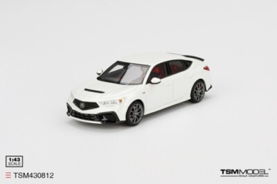 1/43 Acura インテグラ TYPE S プラチナナムホワイト TSM 1/43 ACURA INTEGRA TYPE S PLATINUM WHITE PEARL TSM430812