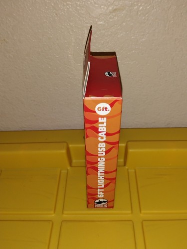 PRINGLES 6FT USB CABLE PRINGLES PHONE CHARGER USB CABLE NEW - Picture 3 of 4