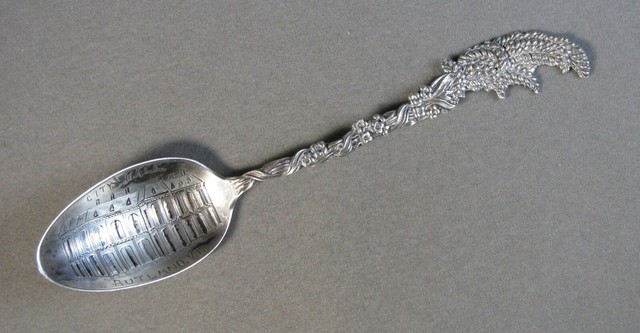 Vintage Sterling Silver Rutland VT City Hall Souvenir Spoon 14g #J4223 Vintage Sterling Silver Rutland VT City Hall Souvenir Spoon 14g #J4223