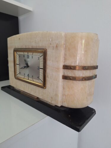 Antique Pendulum, Clock IN Marble Bayard. Vintage Clock Old Pendulum Marble - Photo 7 sur 15