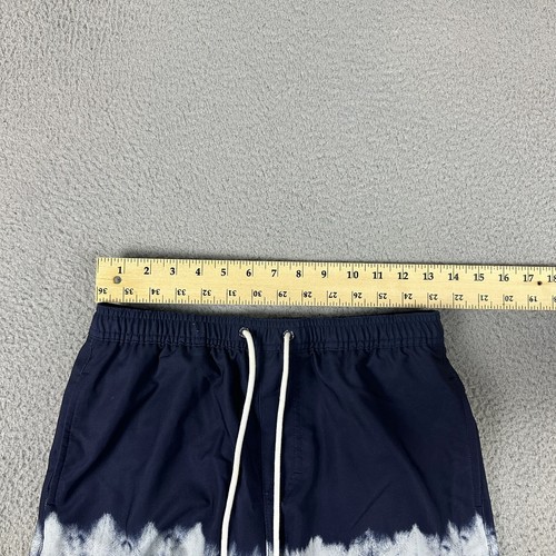 Huk Gear Swim Trunk Shorts Mens Small Blue Polyester Stretch Performance Fishing - Picture 8 of 8