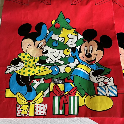Bolsa de Regalo Mickey Mouse Años 80 De Colección Disney Lindley Maryland Packaging Corp Set 3 - Imagen 2 de 7