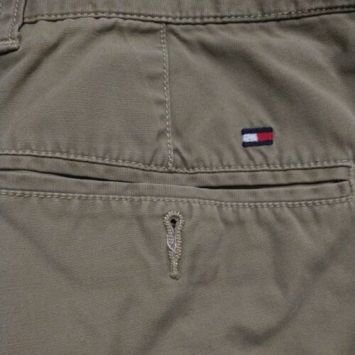 Tommy Hilfiger pantaloncino uomo kaki marrone taglia 34 - Foto 5 di 6