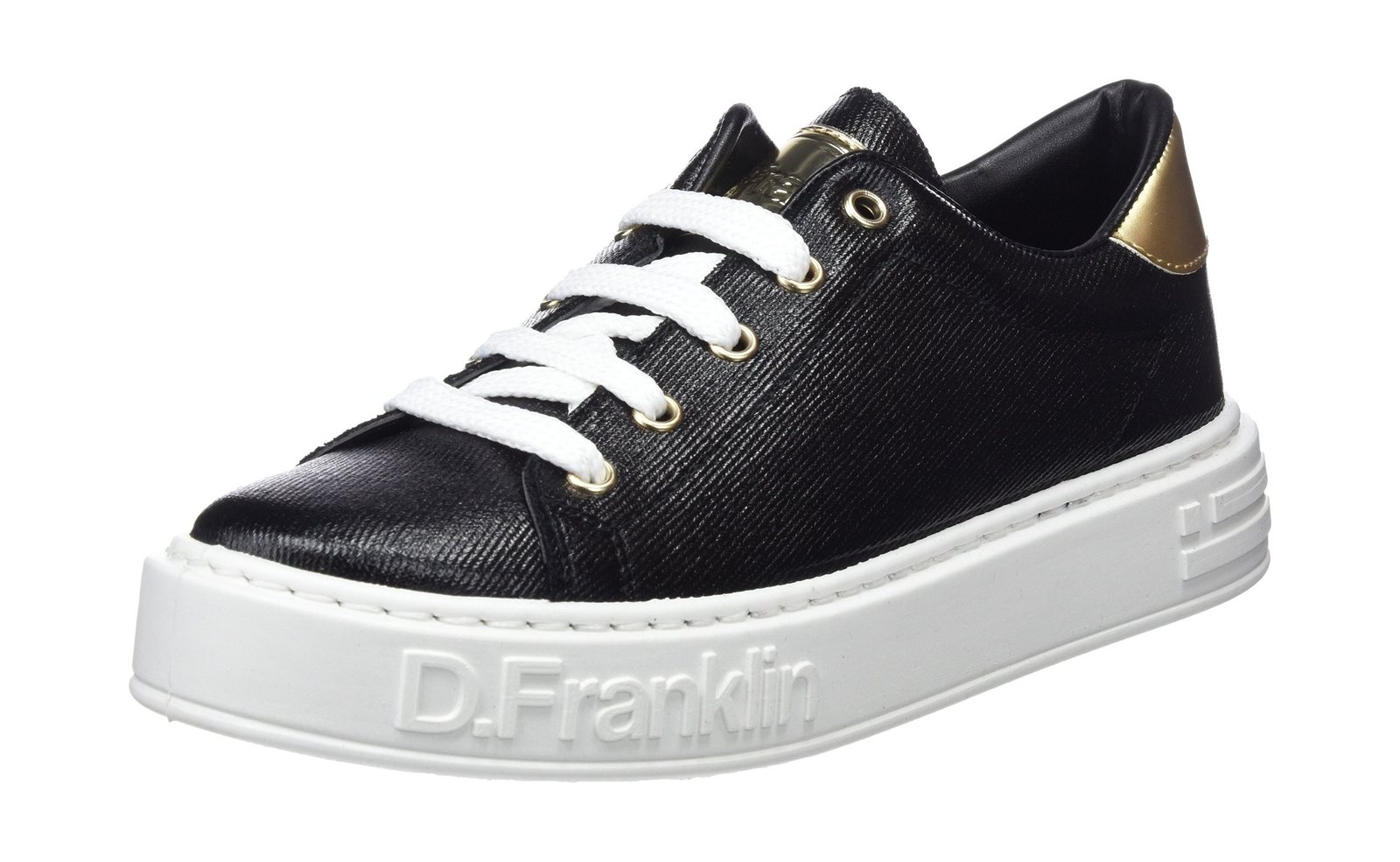 D. Franklin para mujer gumme Metal Entrenadores Negro (Negro 20) 5 Reino Unido D. Franklin para mujer gumme Metal 5 Entrenadores Negro (Negro 20) 5 Metal Reino Unido 7a768a