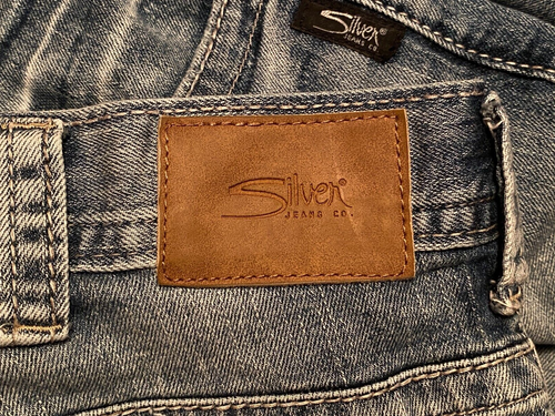 HERREN SILVER JEANS CO. GORDIE WESTERN GLOVE WORKS BLAU DENIM JEANS 40 X 30 GEBRAUCHT, IN EINWANDFREIEM ZUSTAND - Bild 12 von 12