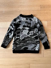11 By Boris Bidjan Saberi - Wool & Alpaca Blend Jacquard Sweater (Excellent) L