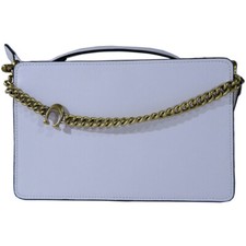 COACH Signature Chain Crossbody Bag, White
