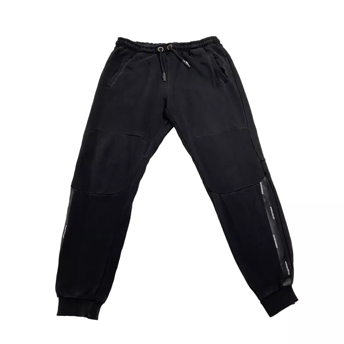 Emporio armani tracksuit bottoms top