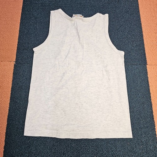 Disney Vintage Y2K Tigger Grafik Tank ärmelloses T-Shirt grau Jugend Small USA V8a - Bild 5 von 9