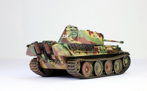 (Pre-Order) German Panther Ausf. G Late Production WW2 1:35 Pro Built Model - Picture 9 of 18
