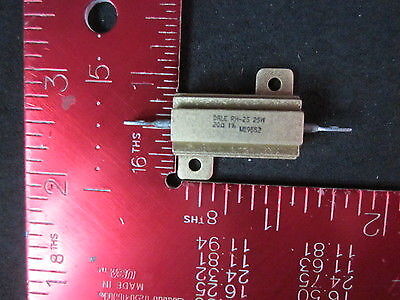 Resistenza Wirewound Dale RH-25 25W Montaggio A Telaio – Alluminio Anodizzato, NOS