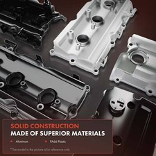 XIMAKA Aluminum Valve Cover Upgrade – Fits Chevy, Pontiac, Saturn Models (1.6L, 1.8L Engines) – Red Finish