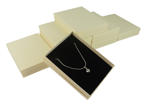 50 x Collar Pendientes Colgante Cadena Cajas Joyería Juego Exhibición Cajas de Almacenamiento - Imagen 7 de 33